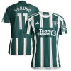 Maglia Manchester United Hojlund 11 Trasferta Divisa 2023-24 Maglia Manchester United Hojlund 11 Trasferta Divisa 2023-24